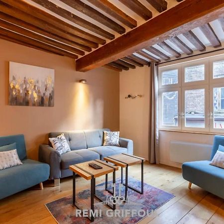 Apartament La Cachette De Lucie Heart Of Honfleur 100M From The Port 2 Guests Zewnętrze zdjęcie